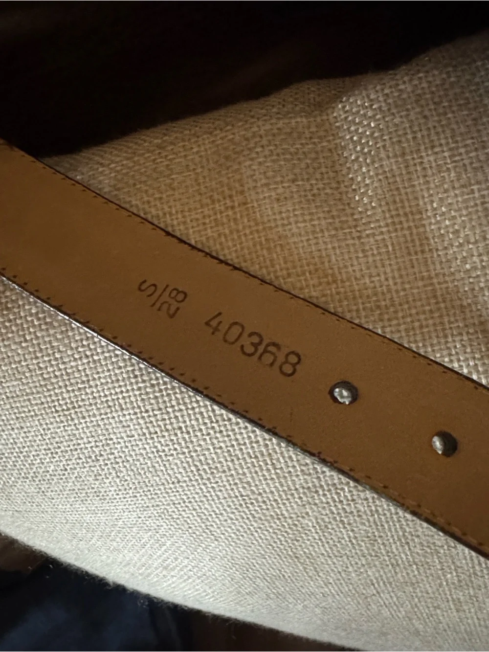 Brighton Brown croc embossed Leather Belt with silver tone scrolls Size Small
